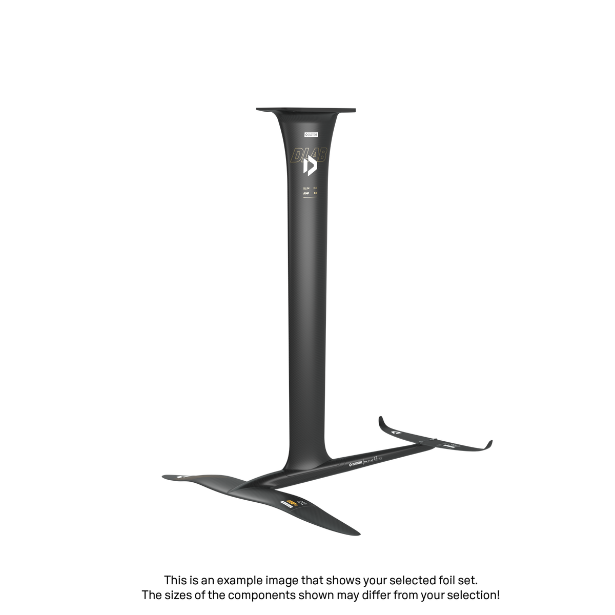 eMast Cruise Set AL 80 Fuselage Aero AL 3BS 66 Front Wing Crest SLS 925 Back Wing Stabilizer S 165 Adapter Fuselage - Duotone Onesize