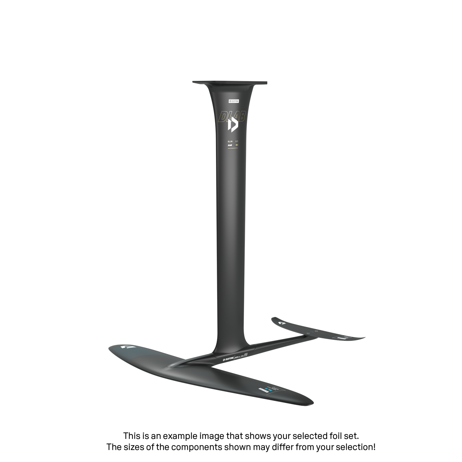Mast Slim 2.0 D/LAB 94 Fuselage Aero AL 3BS 74 Front Wing Aero Free SLS 2000 Back Wing Aero Stabilizer C 300