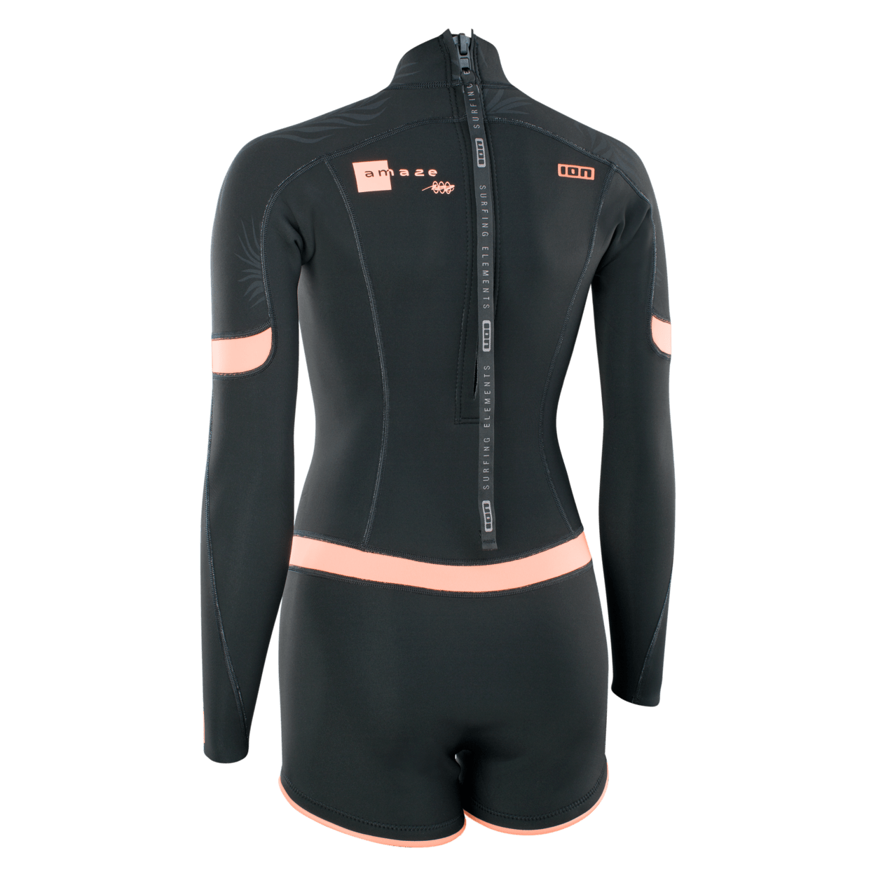 ION Women Wetsuit Amaze Shorty 2.0 Longsleeve Back Zip 2023