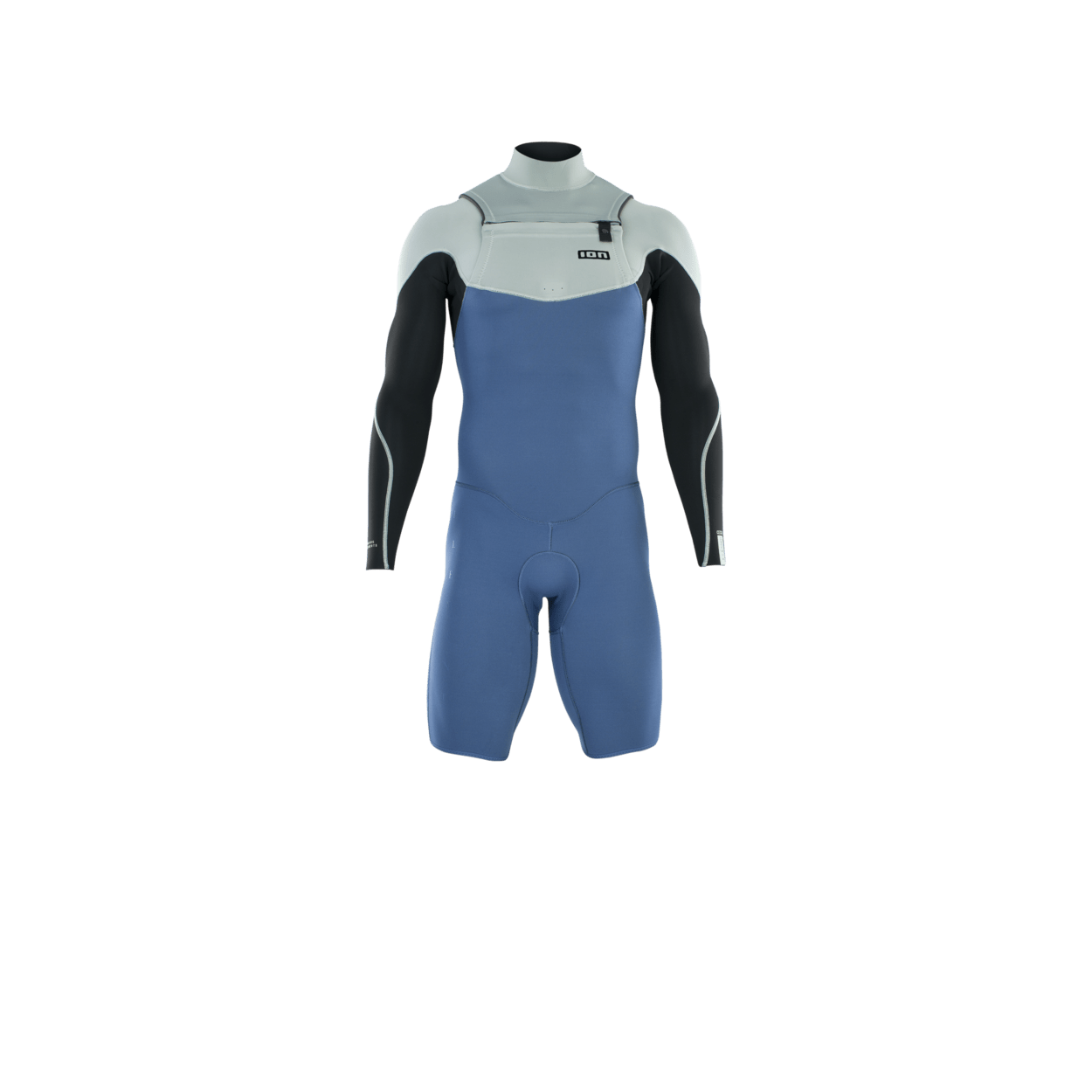 ION Men Wetsuit Element 2/2 Shorty Longsleeve Front Zip 2023