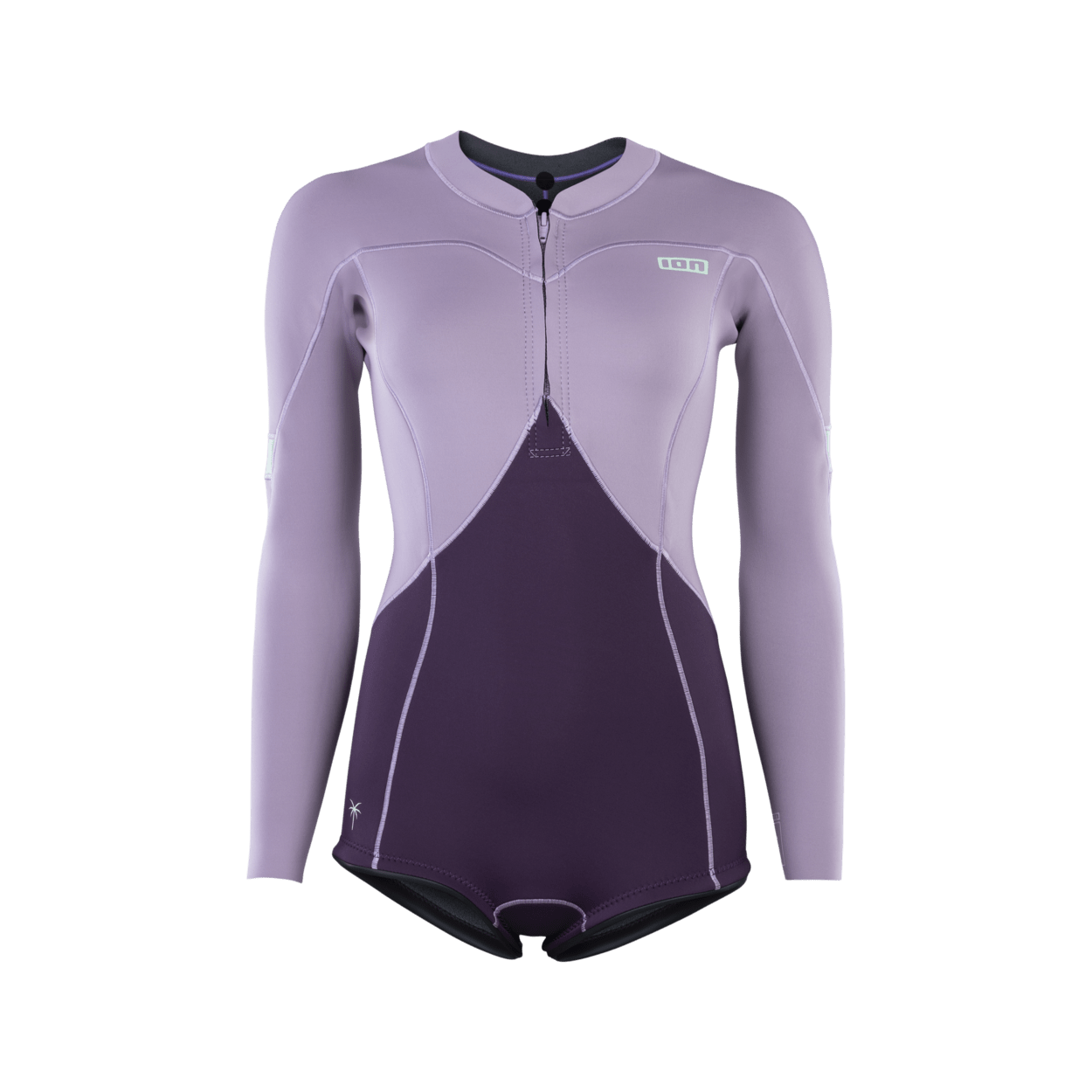 ION Women Wetsuit Amaze Hot Shorty 1.5 Longsleeve Front Zip 2024